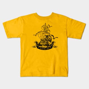 Pirate ship gift Kids T-Shirt